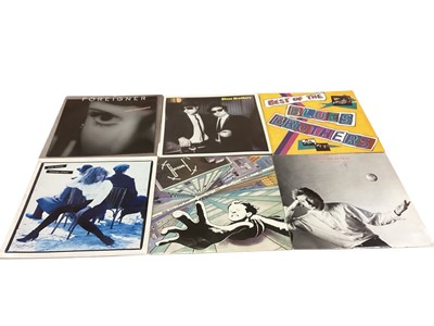 Lot 2760 - Crate of mixed vinyl records Angelic Upstarts, U.K. Subs, Cocteau Twins, Sex Gang Children (White Label), The Clash, the Jam, Joy Division, Genesis, Spandau Ballet and Phil Collins, together wit...