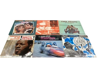 Lot 2763 - Selelction of mixed LP records including comedy, pop, opera, spoken word, jazz, soundtracks etc, some condition issues