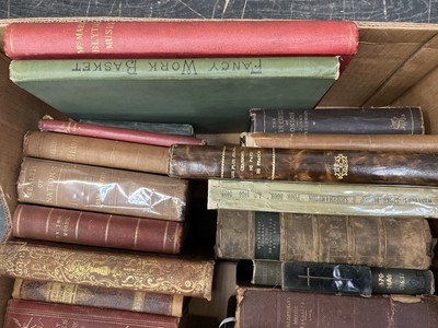 Lot 1398 - Two boxes of antiquarian and collectible books