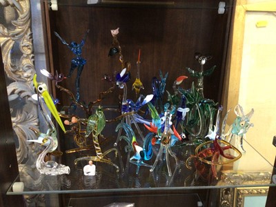Lot 5178 - Collection of Murano glass figures