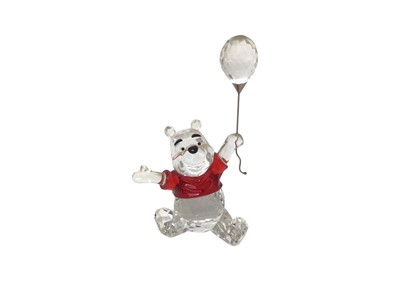 Lot 2375 - Swarovski Disney Crystal Winnie the Pooh with balloon