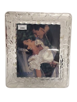 Lot 2392 - Waterford Crystal Marquis photograph frame, 30cm x 35cm