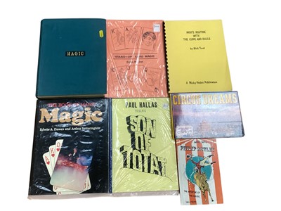 Lot 3093 - Two boxes of assorted Magic and Circus related books.