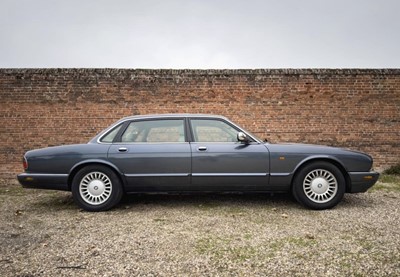 Lot 2899 - 2000 Jaguar XJ8 long wheel base saloon, registration W728 VGY, indicated mileage approximately 87,000 finished in dark grey with beige hide, MOT until December 2025, sold with V5 and history pac...
