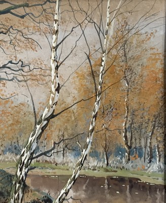 Lot 32 - Sydney Carter, 19th century watercolour, river scene, signed, 19cm x 28cm, glazed frame