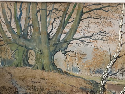 Lot 32 - Sydney Carter, 19th century watercolour, river scene, signed, 19cm x 28cm, glazed frame