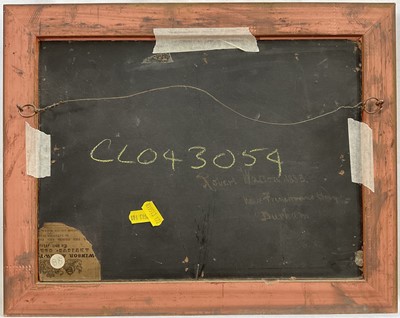 Lot 27 - Robert Watson (1815-1885) oil on board, coastal scene, inscribed Frenchman's Bay (County) Durham and dated 1883 verso, 22cm x 30cm, framed