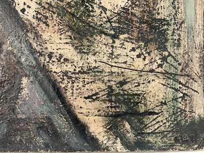 Lot 19 - G. L. Wright mid 20th century English school, oil on canvas, portrait of a woman, signed with initials and inscribed and dated May 1954 verso, 55.5cm x 40cm, unframed