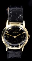 Lot 613 - 1950s gentlemen's LeCoultre gold wristWatches...