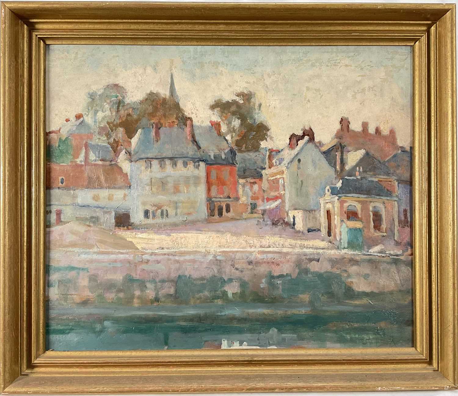 Lot 4 - Christabel Cockerell, Lady Frampton (1863-1951) oil on board, Austria, 36cm x 44cm, label verso, framed Provenance: Sotheby's Studio Sale 13.11.1985