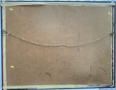 Lot 41 - English School, 20th century watercolour, rural scene, 49cm x 70cm, glazed frame