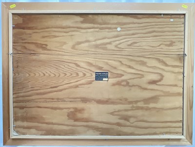 Lot 45 - C. Sjöhalm, Norwegian School, oil on board, moonlit bay, signed, 53cm x 74cm, framed