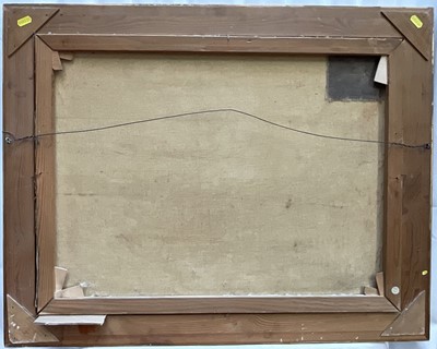 Lot 9 - Eastern European School, 20th century, Winter, indistinctly signed, 49cm x 65cm, framed