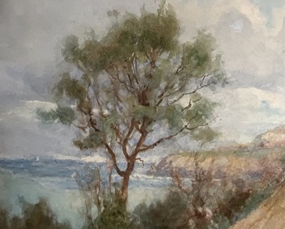 Lot 49 - Edwardian English School, watercolour, collecting water, signed Tom Bough dated 1903, 73cm x 54cm, glazed frame