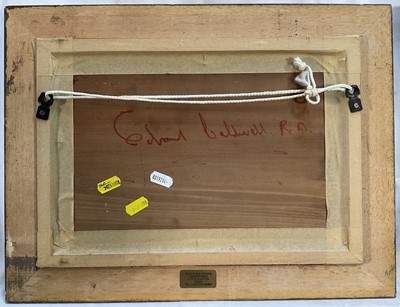 Lot 51 - Edward Caldwell (20th century Scottish School) oil on board, Highland scene, monogrammed and dated 1911, 20cm x 30cm, framed