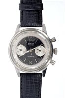 Lot 619 - 1960s gentlemen's Gruen Precision Chronograph...