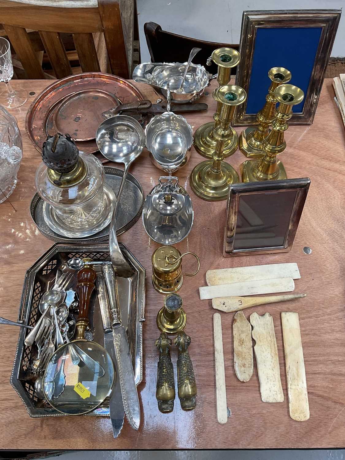 Window Sundries Lot 5149 - Sundry items, including silver plate,