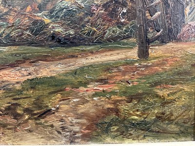 Lot 57 - Alexander Fraser Jnr (1828-1899) oil on canvas, Rainy Weather on the hills, bearing signature, titled verso, 29cm x 39cm, gilt frame