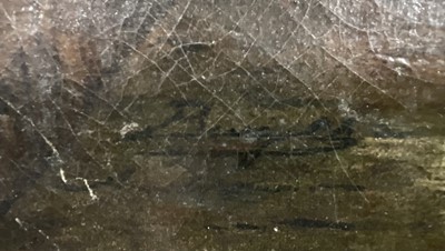 Lot 55 - Hendricus Jacobus Burgers (1834-1899) oil on canvas, Amsterdam, signed lower left, 66cm x 45cm, framed