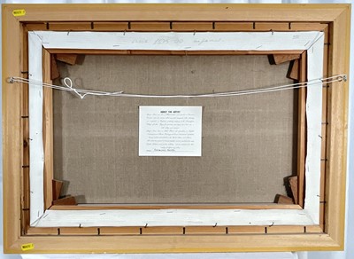 Lot 87 - George Horne (British, 20th century) oil on canvas in gilt frame depicting cattle on landscape 'Homeward Bound'