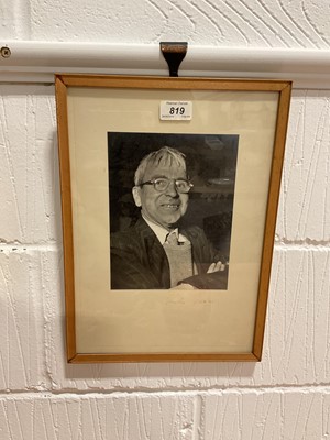 Lot 5074 - Stanley Spencer (1891-1959) signed black and white portrait photograph in glazed frame, 20.5cm x 15.5cm Nb; previously sold in these rooms in 2015