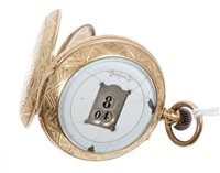 Lot 627 - Unusual early 20th century Swiss 'Jump Hour'...