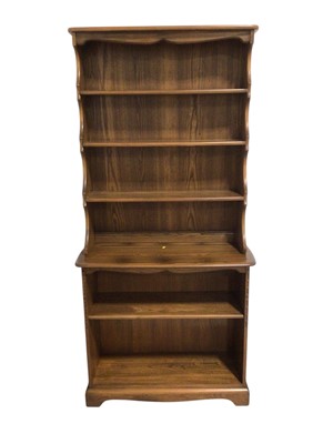 Lot 5332 - Ercol Windsor two height bookcase