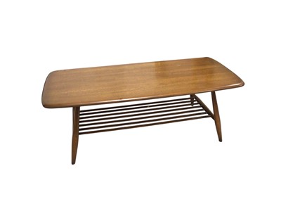 Lot 5311 - Ercol Windsor coffee table measuring approximately 105cm x 46cm x 36cm