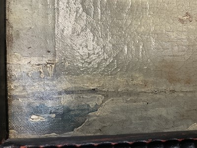 Lot 88 - Dutch School 18th / 19th century oil on canvas, Skating scene