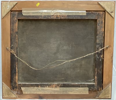 Lot 88 - Dutch School 18th / 19th century oil on canvas, Skating scene