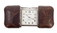 Lot 630 - 1920s Movado Chronometer Ermeto Silverer...