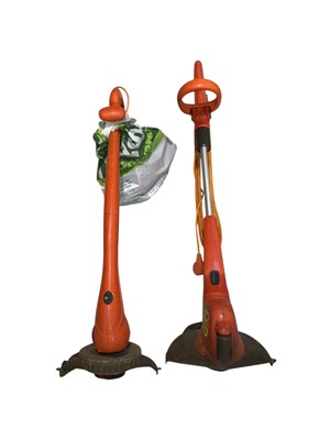 Lot 5092 - Three Flymo electric strimmers and a Flymo garden vac
