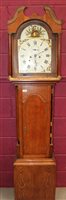 Lot 640 - Early 19th century Scottish longcase Clocksck...