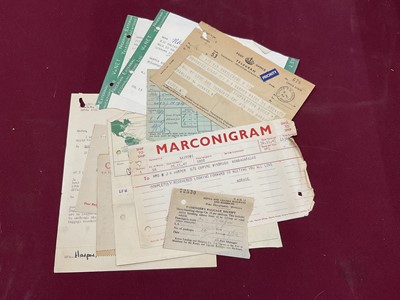 Lot 216 - Or Windrush interest: collection of documents relating to travel on S. S. Empire Windrush