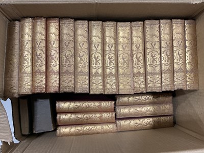 Lot 5101 - Set of 48 Victorian Waverley novels and a few other books