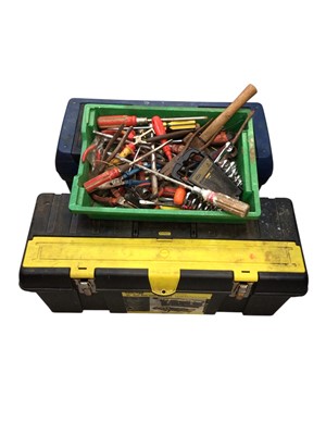 Lot 5104 - Quantity of tools to include hand tools, tool boxes and others