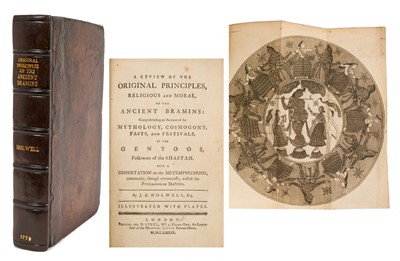 Lot 840 - John Zephaniah Holwell - Review of the Original Principles..