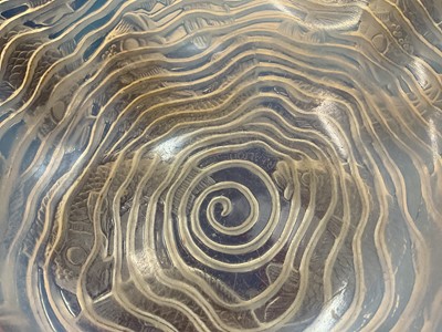 Lot 12 - Lalique Dauphins bowl