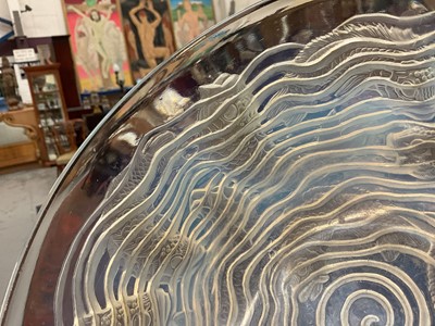 Lot 12 - Lalique Dauphins bowl