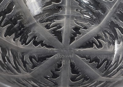 Lot 10 - Suite of six Lalique Pissenlit bowls