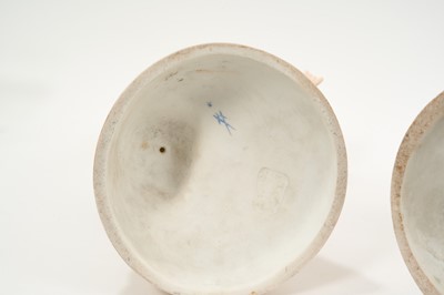 Lot 4 - Suite of four Meissen style allegorical figures representing the seasons