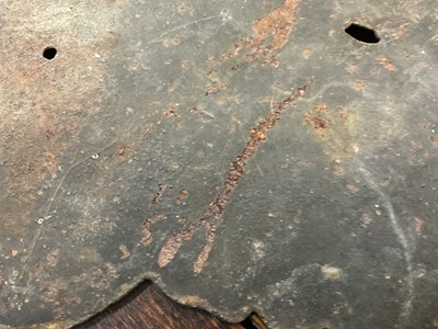 Lot 148 - Gilded metal angel