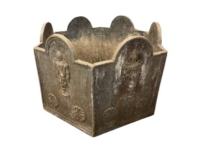 Lot 1398 - Georgian style lead planter
