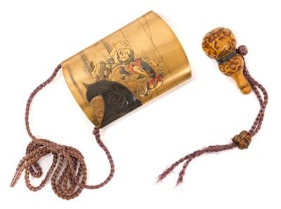 Lot 727 - Good Japanese lacquer inro