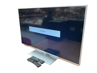 Lot 2 - 42” LCD Panasonic TV with two remote controls
