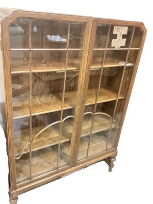 Lot 1346 - 1930’s oak bookcase