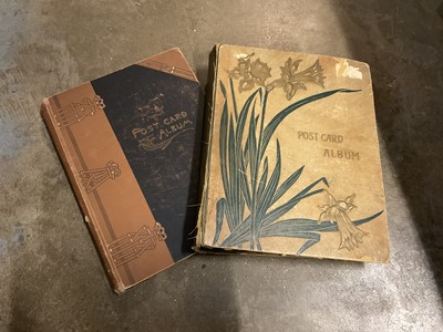 Lot 265 - Vintage album of children/comic and album of postcards