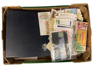 Lot 258 - FDCs in Stuart album and loose together with assorted world stamps