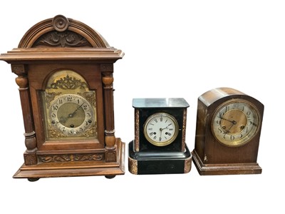 Lot 192 - Three clocks