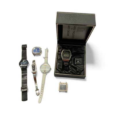 Lot 913 - Small group of Seiko and other wristwatches